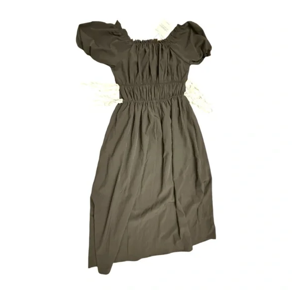 Black Maxi - Midnight at Pemberley Dress - Picture 11 of 12